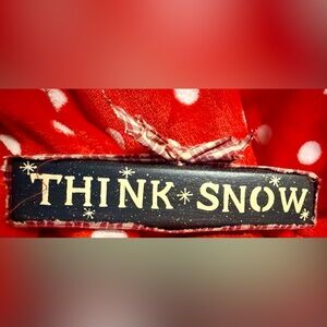 Thank Smow holiday decoration